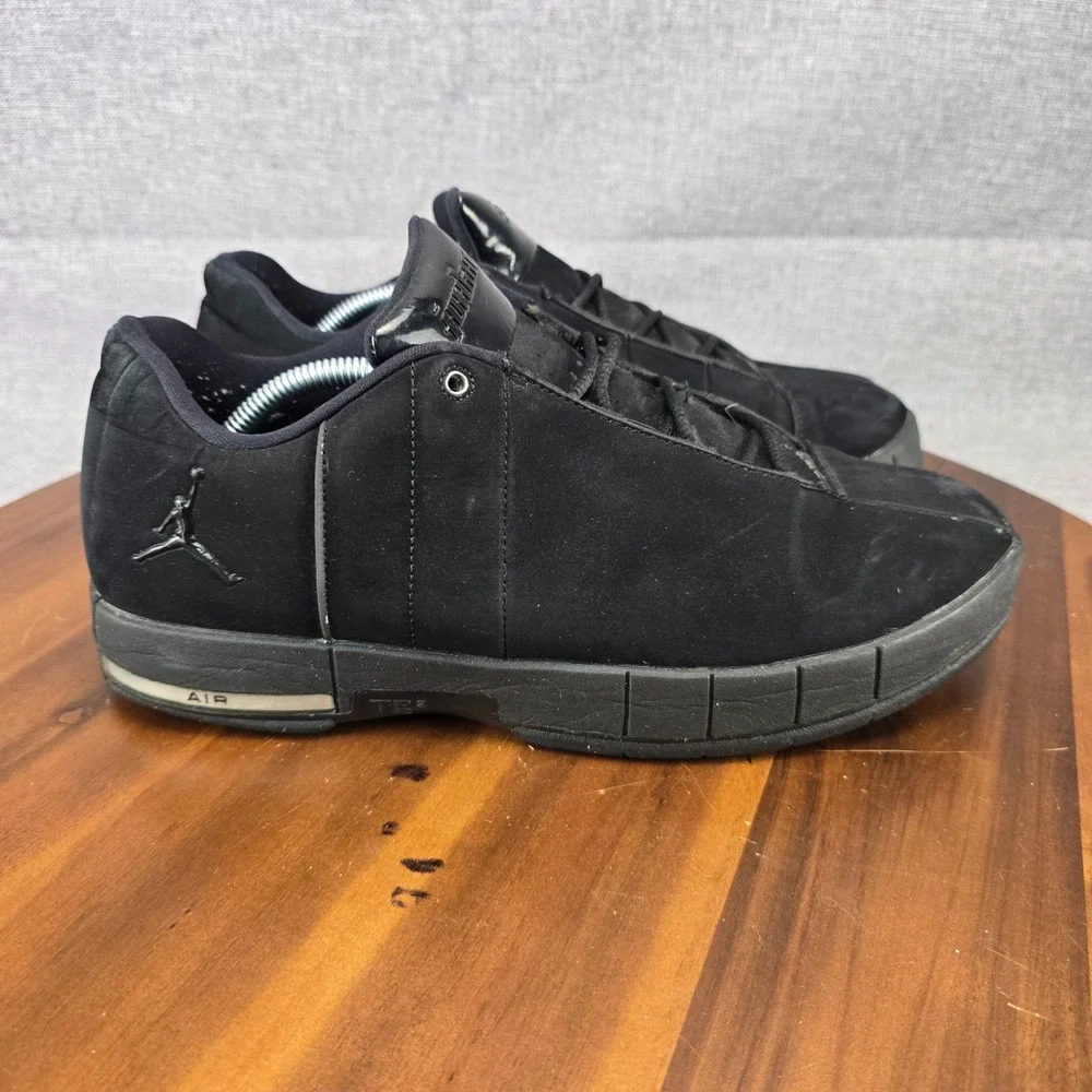 Jordan‎ Big Fund Triple Black Nubuck Basketball Shoes AO1696-003 Mens Size 12